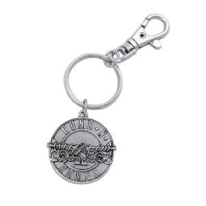 Guns N' Roses - Disc Logo Metal Keychain