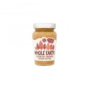 Whole Earth Peanut Butter - Organic Crunchy 340g