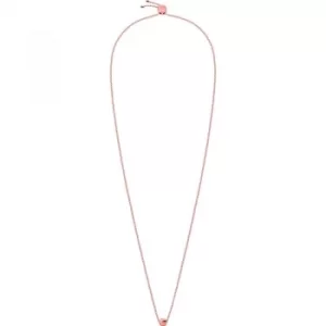 Ladies Calvin Klein Rose Gold Plated Side Necklace