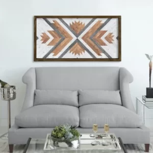 TAH022 Multicolor Decorative Framed MDF Painting