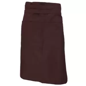 SOLS Unisex Greenwich Apron / Barwear (ONE) (Burgundy)