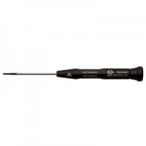 C.K. T4882X1 ESD ESD Pillips screwdriver PH 1 Blade length: 80 mm DIN EN 61340-2