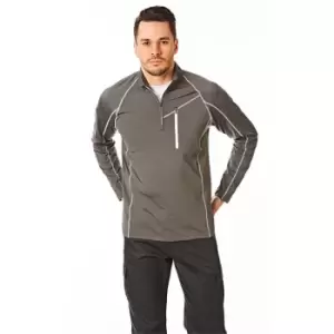 Under Par Golf Midlayer Mens - Grey