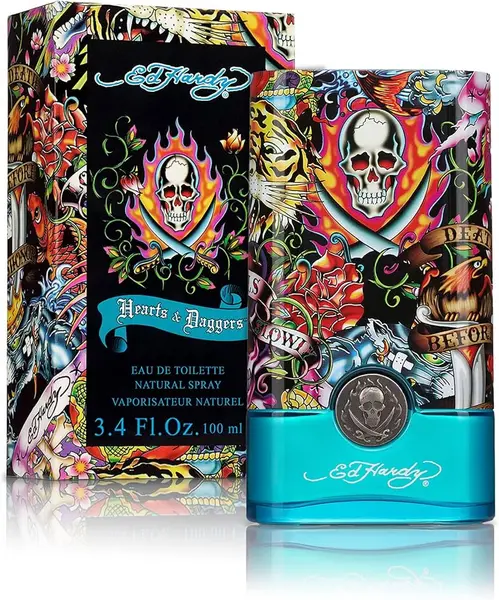 Ed Hardy Hearts and Daggers Eau de Toilette For Him 100ml