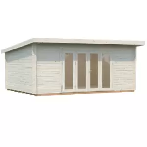 Palmako Lea 19.4 M2 Large Modern Pent Garden Room