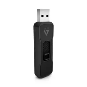 V7 64GB USB 2.0 Flash Drive - With Retractable USB connector