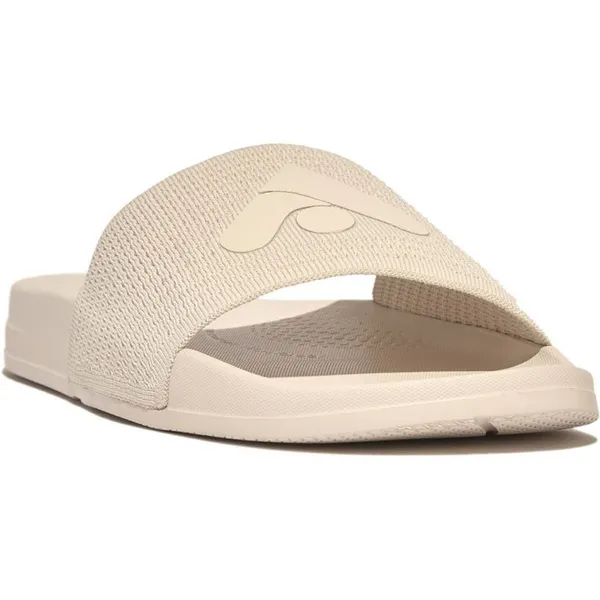 Fitflop Mens iQushion Arrow Lightweight Sliders UK Size 11 (EU 45) Paris Beige FIT094-PBEIGE-11