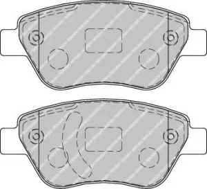 Ferodo FDB1920 Brake Pad Set Front Axle Premier Car