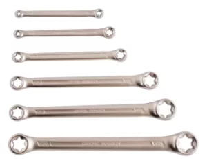 Laser Tools 5452 E Wrench Set 6pc Chrome Vanadium