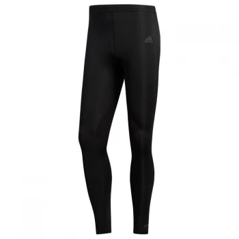 adidas Own The Run Long Tights Mens - Black