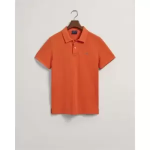 Gant Original Pique Polo Shirt - Orange