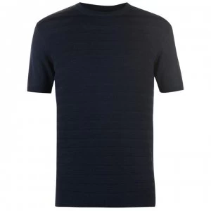 Firetrap Blackseal Knit T Shirt - Navy