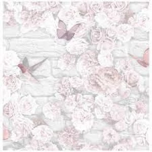 Superfresco Easy Flower Pink Wallpaper Paper