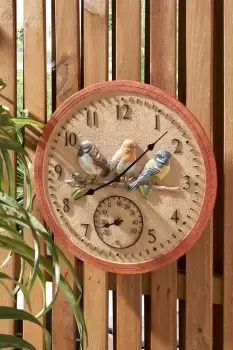 Bird Outdoor Clock