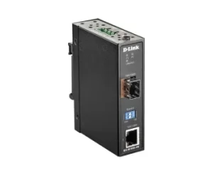 10/100/1000 Mbps to SFP Industrial Media, 4 Gbps, IEEE 802.3, Auto-MDI/MDIX