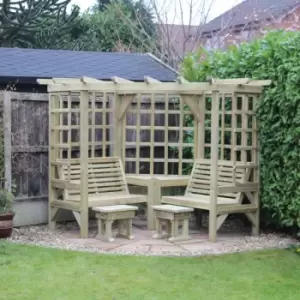 Hawthorn Clementine Corner Arbour, Wood