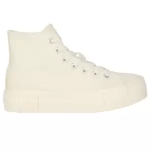 Kangol Platform High Top Trainers Ladies - Black