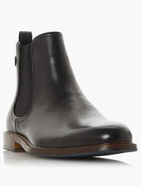 Dune London Character Chelsea Boot - Black Size 12, Men