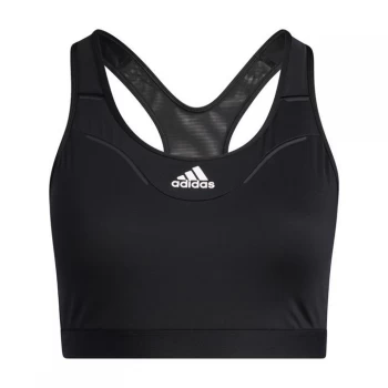 adidas Believe This HEAT. RDY Bra (Plus Size) Womens - Black / White