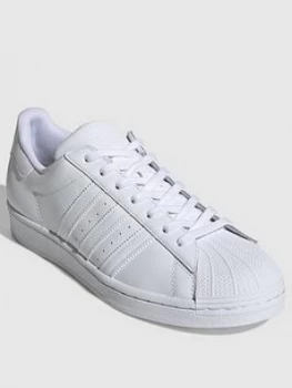 adidas Originals Superstar - White/White, Size 6, Women