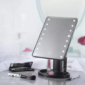 Vivo Black 16 LED Vanity Mirror