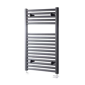 Towelrads Pisa Straight Towel Rail Radiator - Anthracite 1200x600