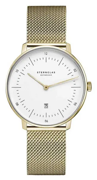 STERNGLAS S01-ND02-MI07 Naos XS Quartz (33mm) White Dial / Watch