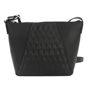 Eastern Counties Leather Womens/Ladies Alegra Quilted Handbag (One size) (Black)