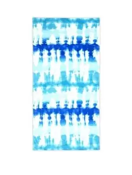 Pineapple Elephant Tie Dye Beach Towel