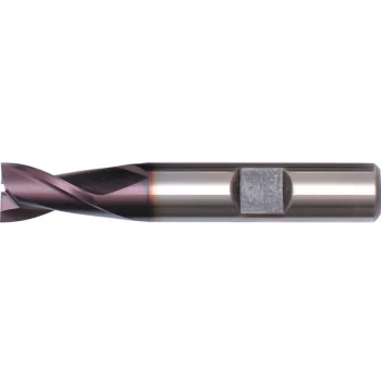 Guhring - 3663 8.00MM HSCo 2 Flute Weldon Shank Slot Drills - Fire Coating