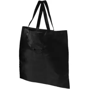 Bullet Take Away Foldable Shopper Tote (Pack Of 2) (44 x 42.5 cm) (Solid Black) - Solid Black