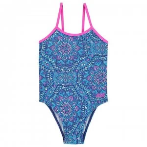 Zoggs NativeSpirit Yaroomba Swimsuit Junior Girls - Y/Back