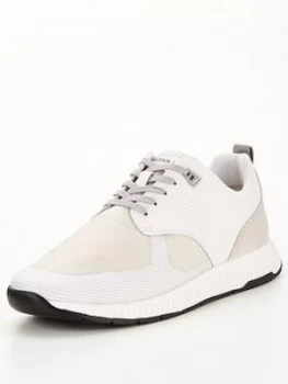 Hugo Boss Titanium Runner Trainers White Size 8 Men