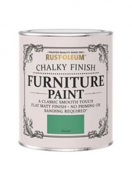 Rust-Oleum Rust-Oleum Chalky Furniture Paint Emerald 750Ml