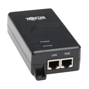 Tripp Lite NPOE-30W-1G-INT Gigabit PoE+ Midspan Active Injector -...