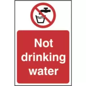 Not Drinking Water Sign - Sign - PVC (200 x 300mm)