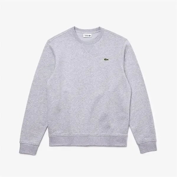 Lacoste Basic Fleece Sweatshirt - Grey 2XL