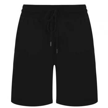 True Religion Side Tape Short - Black