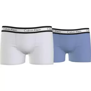 Calvin Klein Calvin 2 Pack Trunks - Blue