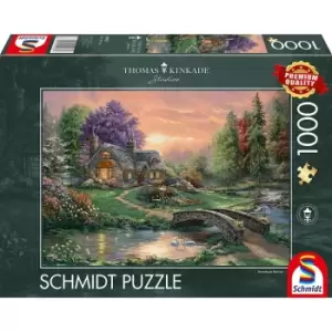 Thomas Kinkade: Sweetheart Retreat 1000 Piece Jigsaw Puzzle