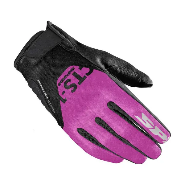 Spidi CTS-1 Lady Black Fucsia Motorcycle Gloves Size S