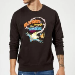 Marvel Guardians Of The Galaxy Milano Stars Sweatshirt - Black - 5XL