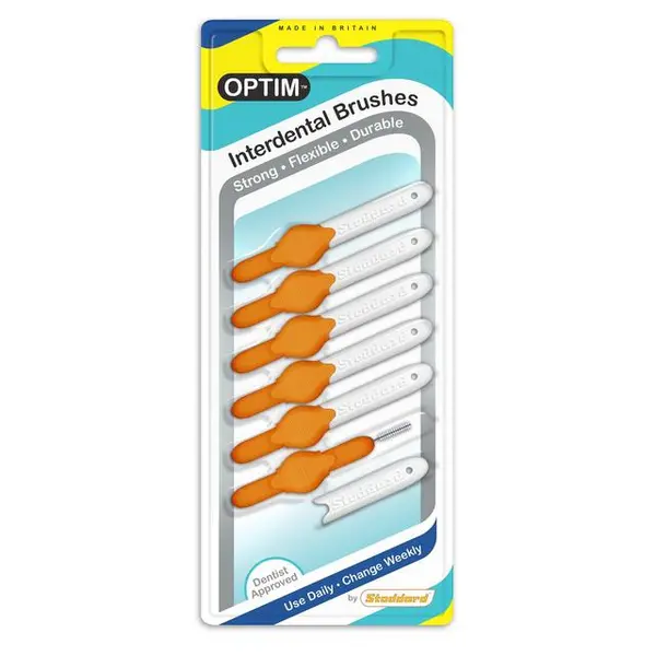 Icon Optim 0.45mm Orange Interdental Brushes 6Pcs