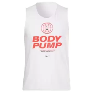 Reebok Les Mills BodyPump Tank Top Mens - White