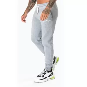 Hype Scribble Logo Mens Joggers - Grey