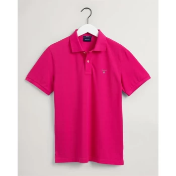 Gant Original Pique Short Sleeve Polo Shirt - Peacock 619