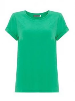 Mint Velvet Mint Velvet Green Cotton Star T-Shirt