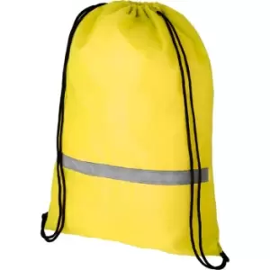 Bullet Adults Unisex Orile Safety Drawstring Backpack (One Size) (Yellow)