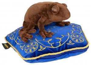 Harry Potter Chocolate Frog With Cushion Stuffed Figurine blue brown