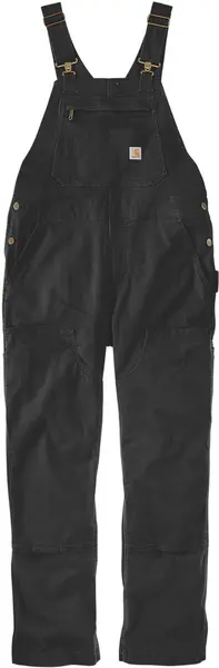 Carhartt Rugged Flex Relaxed Fit Canvas Ladies Coverall, black, Size S for Women